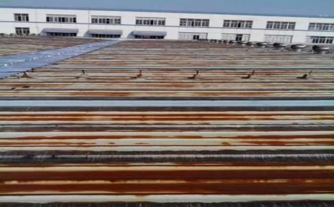 Rusted roof
